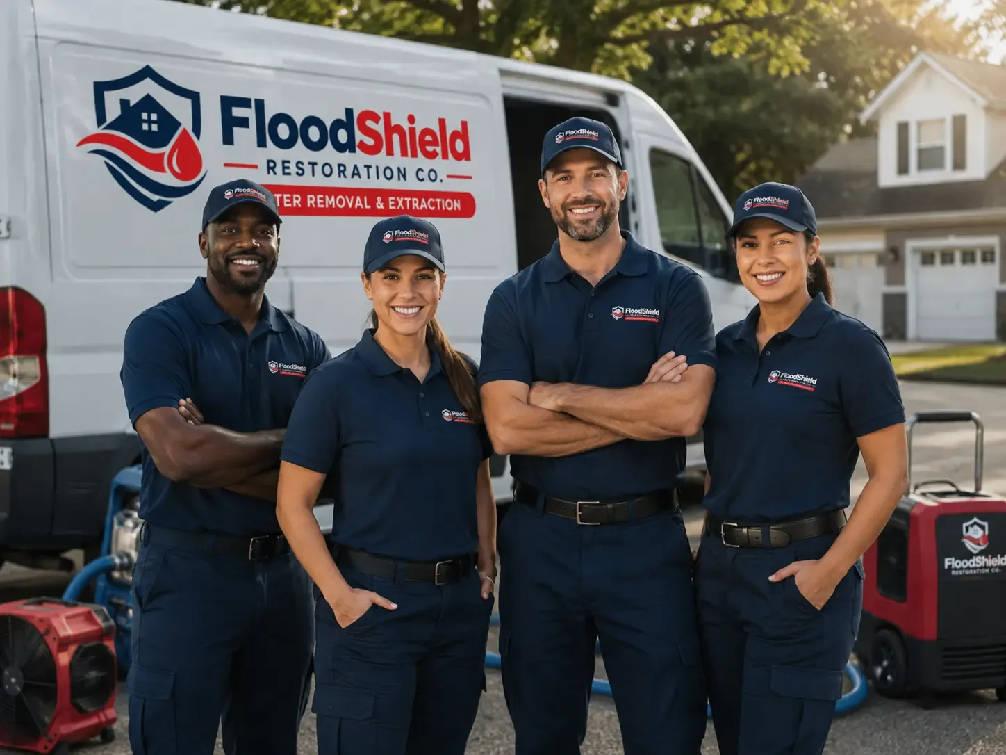 Flood Damage Restoration company in Secretary, MD